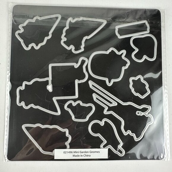 Mini Garden Gnomes Stamp & Thin Cuts Set By Close To My Heart cc9215 - Picture 3 of 3